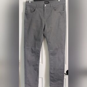 Karl Lagerfeld Men's Charcoal Slim Jeans